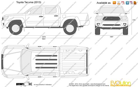 2017 Toyota Tacoma Dimensions