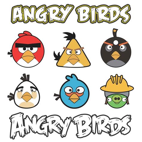 Angry Birds Vector Pack 02 - PNG Logo Vector Brand Downloads (SVG, EPS)