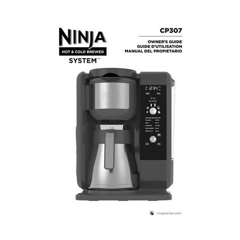 Ninja Hot and Cold Brewed System CP307 User Manual