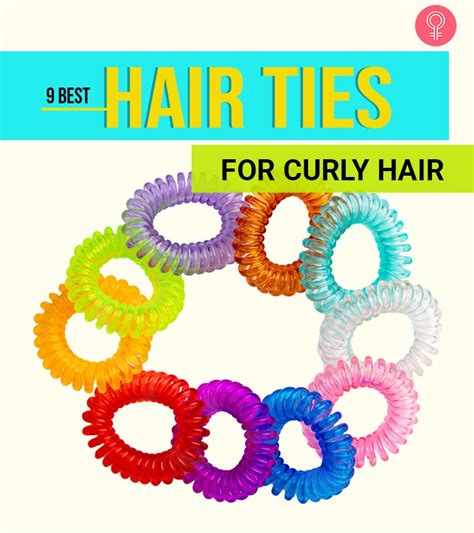 9 Best Hair Ties For Curly Hair - Hold Those Gorgeous Curls In Place