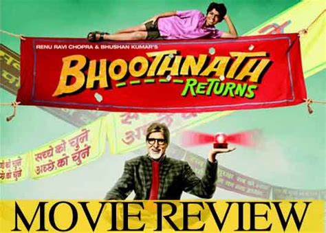 BHOOTHNATH RETURNS MOVIE PREVIEW, REVIEW, RATING Movie Name: Bhoothnath ...