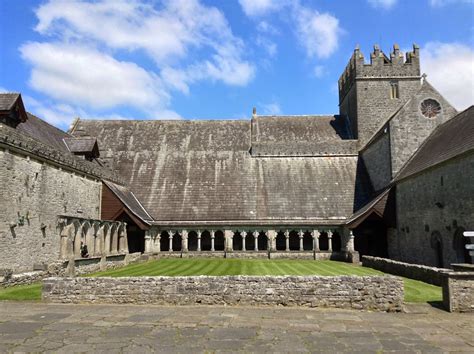 vegetarian in a leather jacket: Holy Cross Abbey, County Tipperary, Republic of Ireland