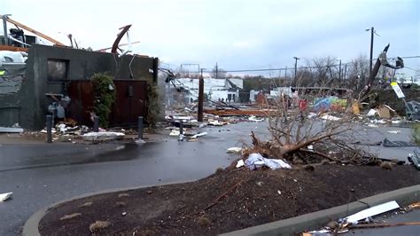 Tornado crosses through downtown Nashville; Widespread damage reported ...