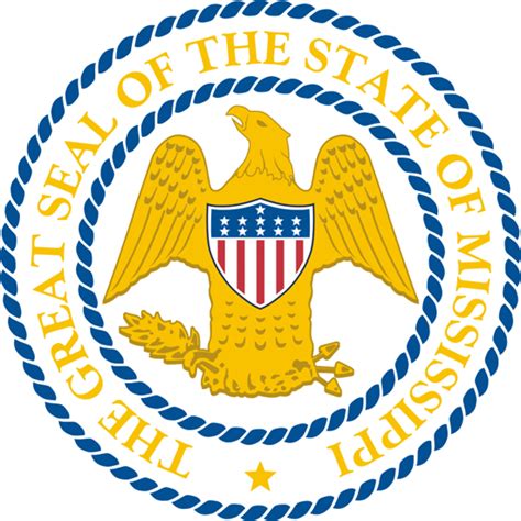 Mississippi State Seal -50states.com