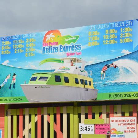 San Pedro Belize Express Water Taxi (Belize City) - All You Need to ...