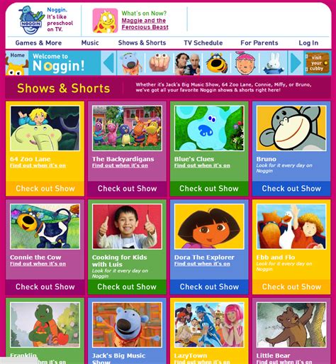 Noggin.com - The Backyardigans Wiki | Noggin, Kids shows, Beast games