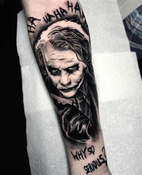 JOKER TATTOO | Traditionelle tatoveringer, Tatoveringsidéer, Tatovering tegninger