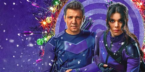 Hawkeye Debuts a Festive New Poster to Promote a Christmas Rewatch