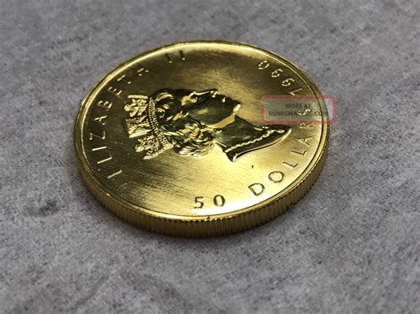 1990 1 Oz Canadian Gold Maple Leaf Coin