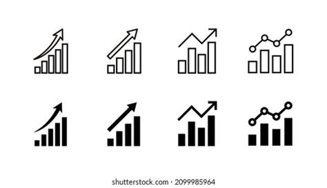 Economy Icons Graphic Statistics Charts About Stock Vector (Royalty Free) 2270071917 | Shutterstock