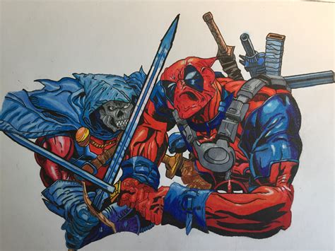 Cable vs. Deadpool. by DocWinther on Newgrounds