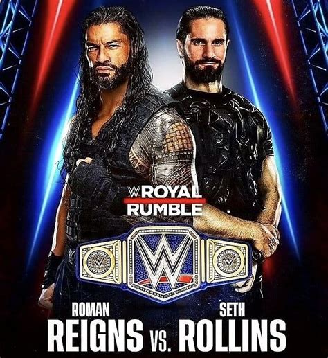 Roman Reigns vs Seth Rollins at WWE Royal Rumble 2022