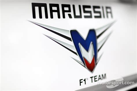 Marussia F1 Team logo at March Barcelona testing High-Res Professional ...