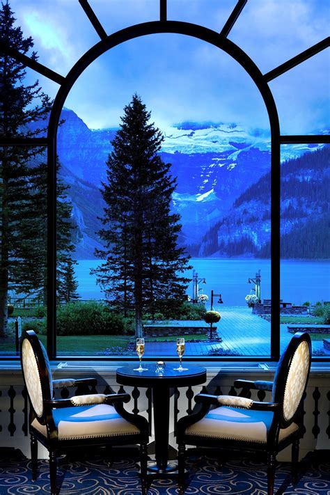 Fairmont Chateau Lake Louise Majestically located... | Chateau lake louise, Lake louise canada ...