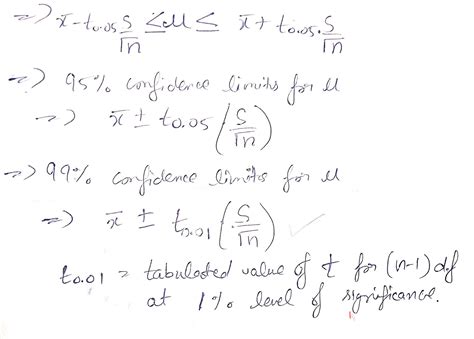 t distribution