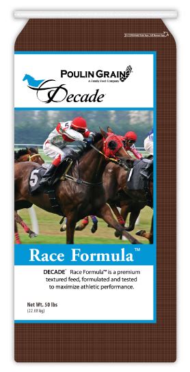 Poulin Grain Decade® Race Formula - Pittsburgh, PA - Pittsburgh Agway