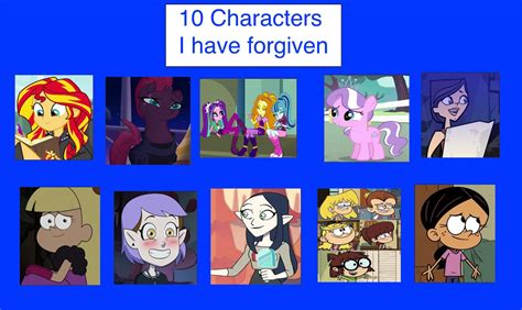 10 Female Cartoon Characters I Have Forgiven by Matthiamore on DeviantArt