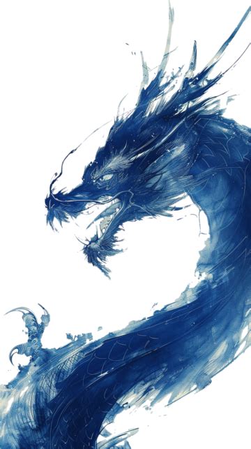 Blue Black Dragon, Dragon, Chinese Dragon, Flying Dragon PNG ...