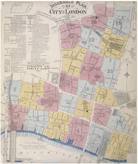 Fire Insurance Map of London | Fire Insurance Maps