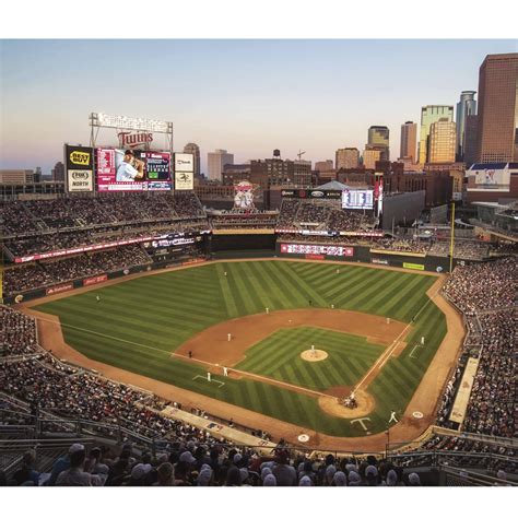 Minnesota Twins: Stadium Mural - Officially Licensed MLB Removable Wal ...