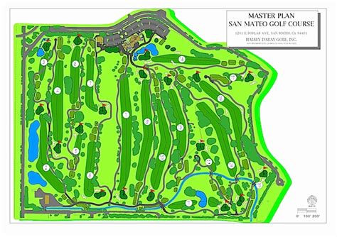 Poplar Creek Golf Course Master Plan, San Mateo, California | Halsey ...