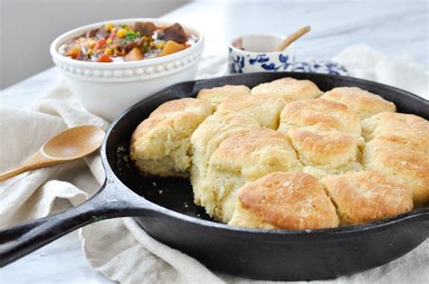 Cast Iron Skillet Biscuits | Recipe from Your Homebased Mom