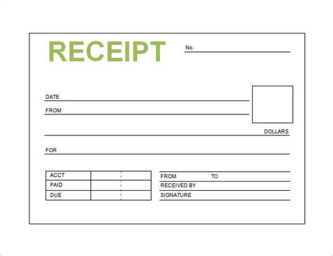 My Saves | Free receipt template, Receipt template, Book template