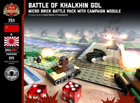 Battle of Khalkhin Gol - Micro Brick Battle Campaign Module - BATTLE PACK - Brickmania Toys