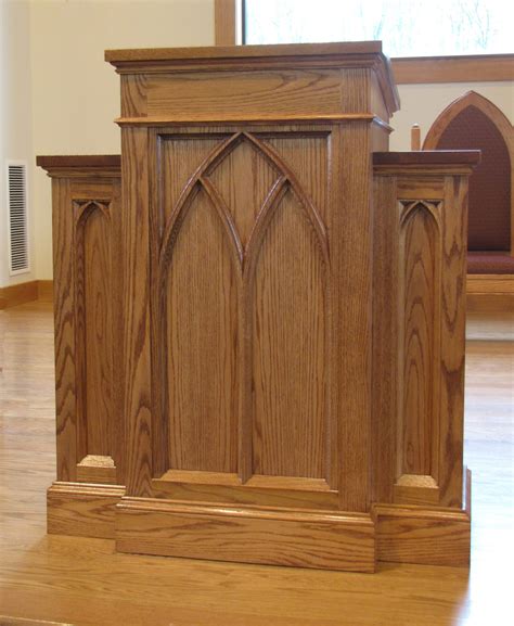 Wood Pulpit