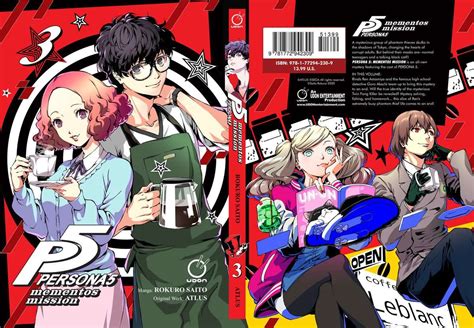 Persona 5: Mementos Mission English Volumes 2 & 3 Announced for Spring 2022 Release - Persona ...