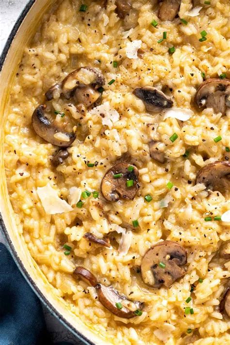 Easy Mushroom Risotto Recipe - Jessica Gavin