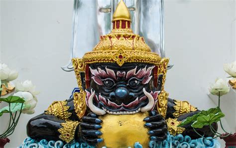 40909429 - phra rahu statue of hinduism - Author Elva ThompsonAuthor ...