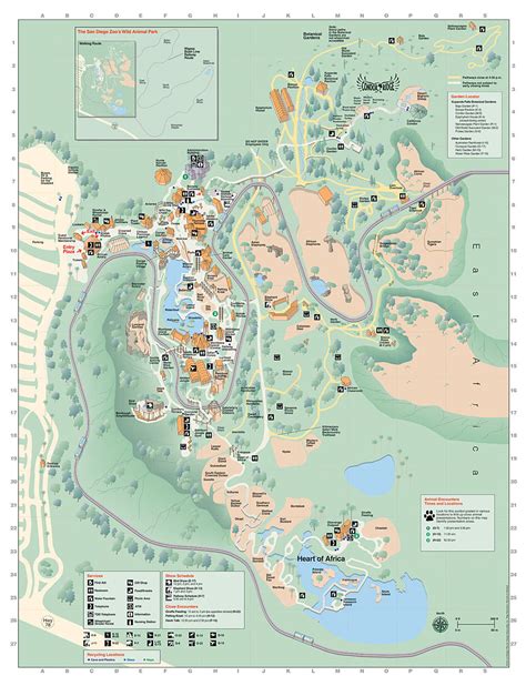 Printable San Diego Zoo Map - prntbl.concejomunicipaldechinu.gov.co