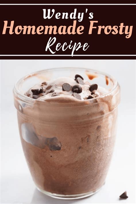 Wendy's Frosty Recipe (Just 3 Ingredients!) - Insanely Good