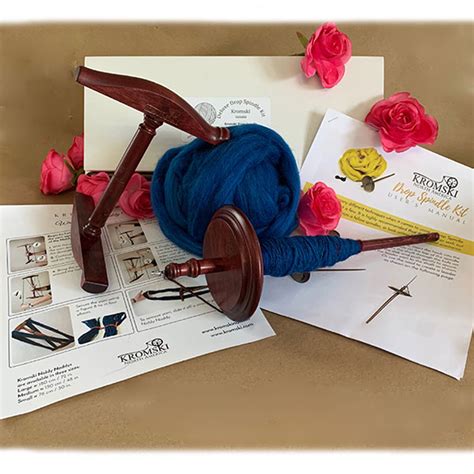 Kromski Deluxe Drop Spindle Kit | The Woolery