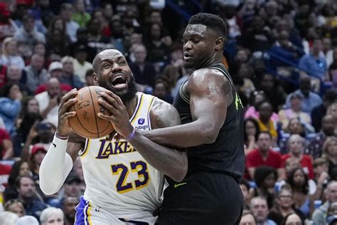 LeBron James' triple-double helps Lakers secure eighth place - Los ...