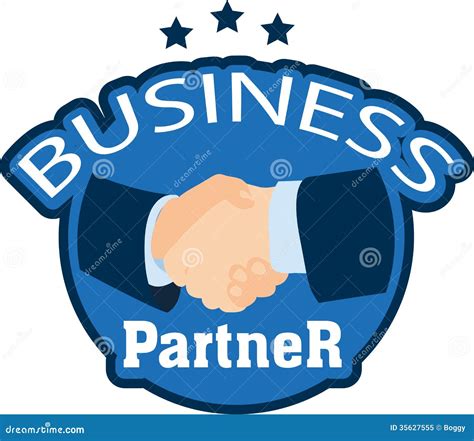 Business partner stock illustration. Illustration of contract - 35627555