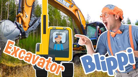 Blippi Excavator Explore | Explore with BLIPPI!!! | Educational Videos for Toddlers - YouTube