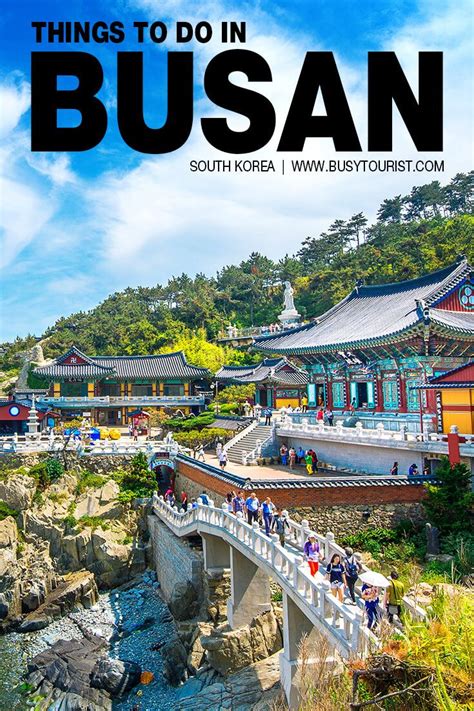 Top 15 Things To Do In Busan (South Korea) | Tourisme, Busan, Corée du sud