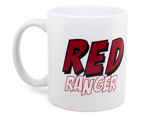 Surreal Entertainment Power Rangers Red Ranger Ceramic Mug Exclusive ...