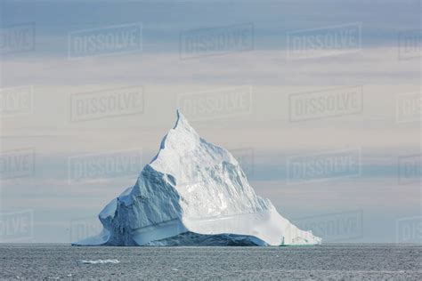 Majestic iceberg formation on Atlantic Ocean Greenland - Stock Photo ...