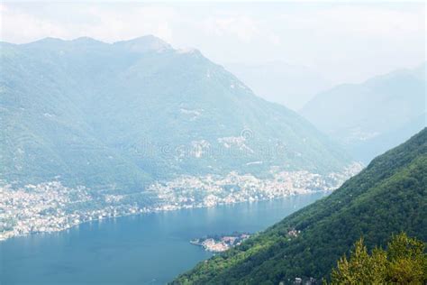 Lake Como landscape stock photo. Image of spring, mountain - 124714726