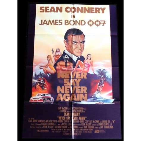 NEVER SAY NEVER AGAIN Movie Poster