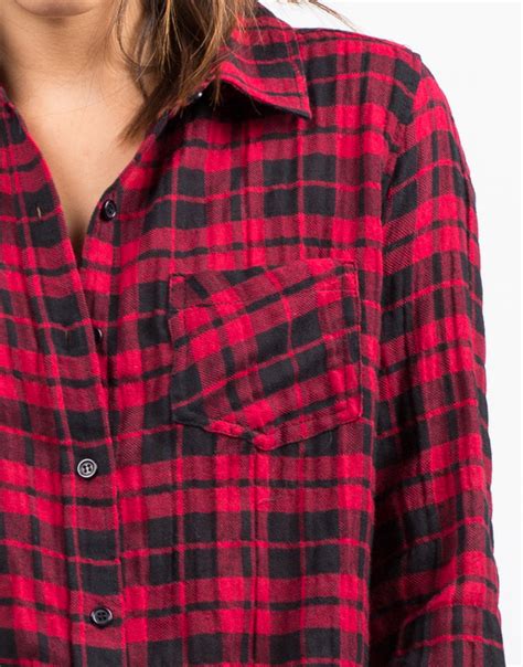 Detail of Lumberjack Plaid Shirt