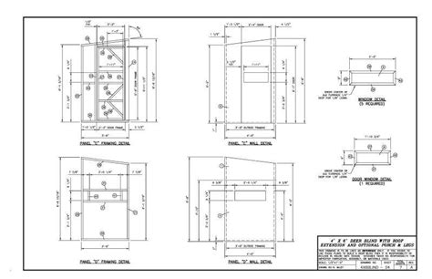 Please critic my 4x6 deer blind layout. Plans will follow later. | Deer stand plans, Deer blind ...