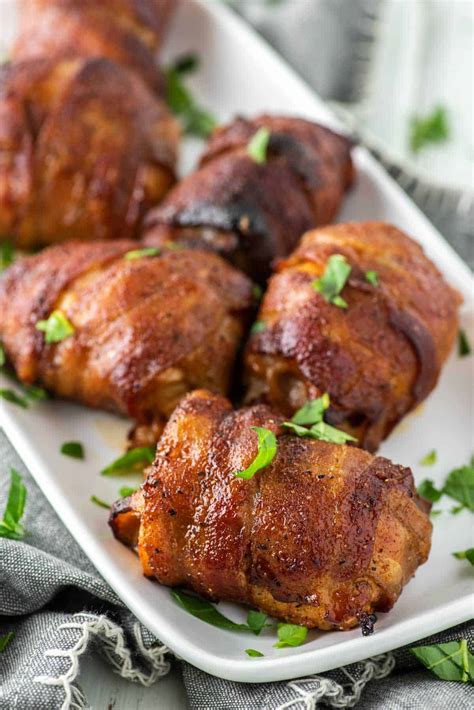 Bacon Wrapped Chicken Thighs Recipe - Easy and Tasty | Chisel & Fork