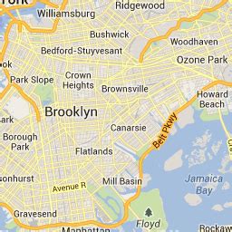 Map Of Canarsie Brooklyn | Tourist Map Of English