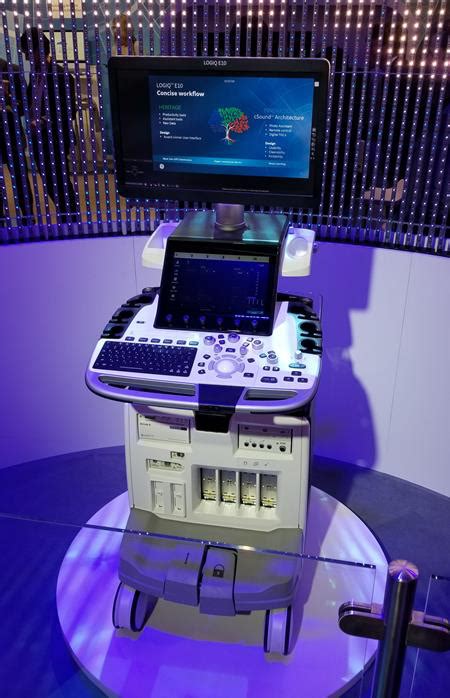 New Logiq E10 ultrasound scanner paces GE ECR launches