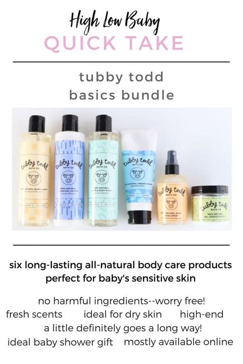 Honest Tubby Todd Review and Discount Code | High Low Baby | Baby sensitive skin, Ideal baby ...