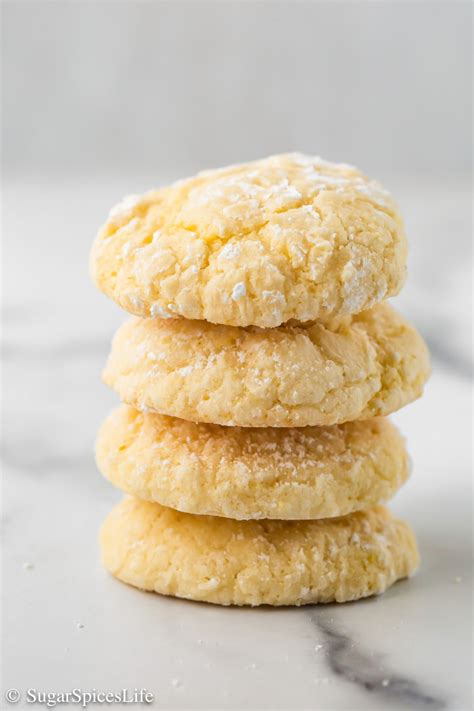 Lemon Butter Cookies Recipe - Sugar Spices Life